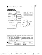R03B datasheet pdf National Semiconductor