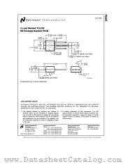 P03D datasheet pdf National Semiconductor