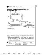 M24B datasheet pdf National Semiconductor