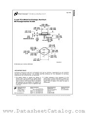 KC02A datasheet pdf National Semiconductor