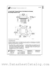 H12B datasheet pdf National Semiconductor