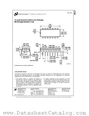J14A datasheet pdf National Semiconductor