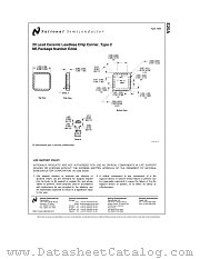 E20A datasheet pdf National Semiconductor