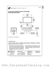 D08C datasheet pdf National Semiconductor