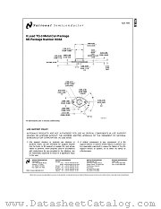 K08A datasheet pdf National Semiconductor
