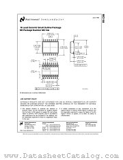 MC16A datasheet pdf National Semiconductor