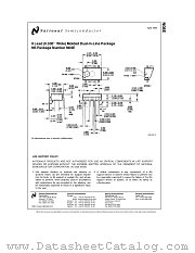 N08E datasheet pdf National Semiconductor