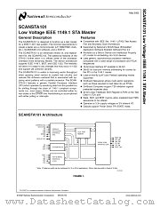 SCANSTA101 datasheet pdf National Semiconductor
