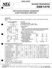 2SB1475 datasheet pdf NEC