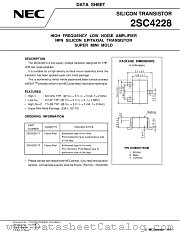 2SC4228 datasheet pdf NEC