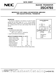 2SC4703 datasheet pdf NEC