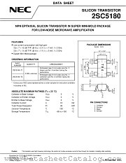 2SC5180 datasheet pdf NEC