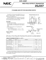 2SJ357 datasheet pdf NEC