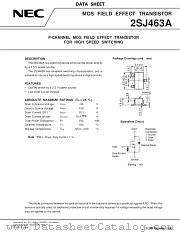 2SJ463A datasheet pdf NEC