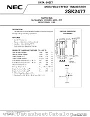2SK2477 datasheet pdf NEC