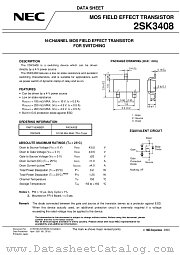 2SK3408 datasheet pdf NEC