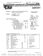 2SK591 datasheet pdf NEC
