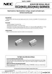 EE2-4.5ND datasheet pdf NEC