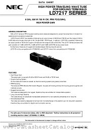 LD7217S datasheet pdf NEC