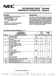 2SC2952 datasheet pdf NEC