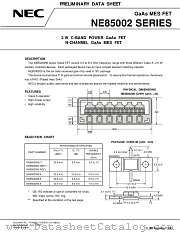 NE8500200-RG datasheet pdf NEC