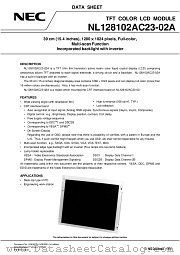 NL128102AC23-02A datasheet pdf NEC