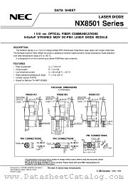 NX8501BC-BA datasheet pdf NEC