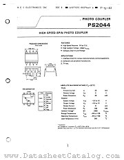 PS2044 datasheet pdf NEC