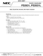 PS2631 datasheet pdf NEC