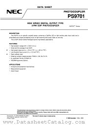 PS9701 datasheet pdf NEC