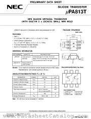 UPA813T datasheet pdf NEC