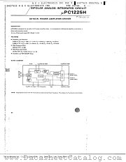 UPC1225H datasheet pdf NEC