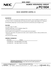 UPC1934GR-1JG datasheet pdf NEC