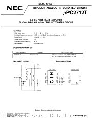 UPC2712T-E3 datasheet pdf NEC