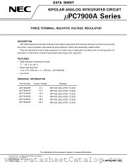 UPC7905AHF datasheet pdf NEC