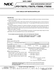 UPD178098GF datasheet pdf NEC
