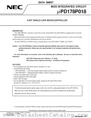 UPD178P018 datasheet pdf NEC