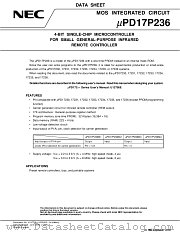 UPD17P236M2MC-5A4 datasheet pdf NEC