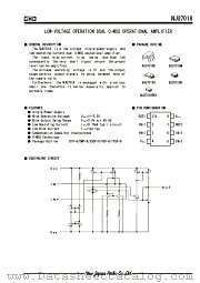 NJU7018 datasheet pdf New Japan Radio