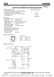 NJM2892 datasheet pdf New Japan Radio