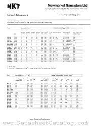 NKT16229 datasheet pdf Newmarket Transistors NKT