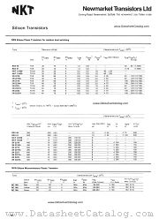BC146 Yellow datasheet pdf Newmarket Transistors NKT