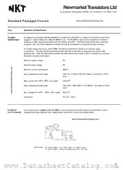PC1006/1 SENSITISER datasheet pdf Newmarket Transistors NKT