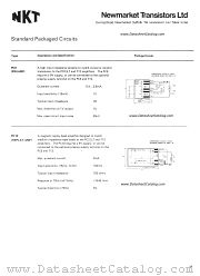 PC9 datasheet pdf Newmarket Transistors NKT
