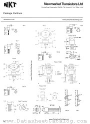 TO-7 datasheet pdf Newmarket Transistors NKT