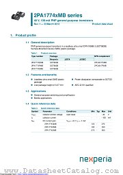 2PA1774QMB datasheet pdf Nexperia
