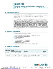 74HC237DB datasheet pdf Nexperia