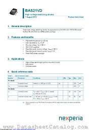 BAS21VD datasheet pdf Nexperia