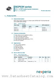 BCP53-16H datasheet pdf Nexperia