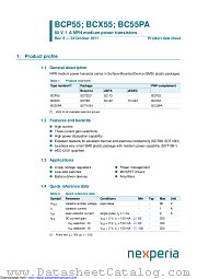 BC55-10PA datasheet pdf Nexperia